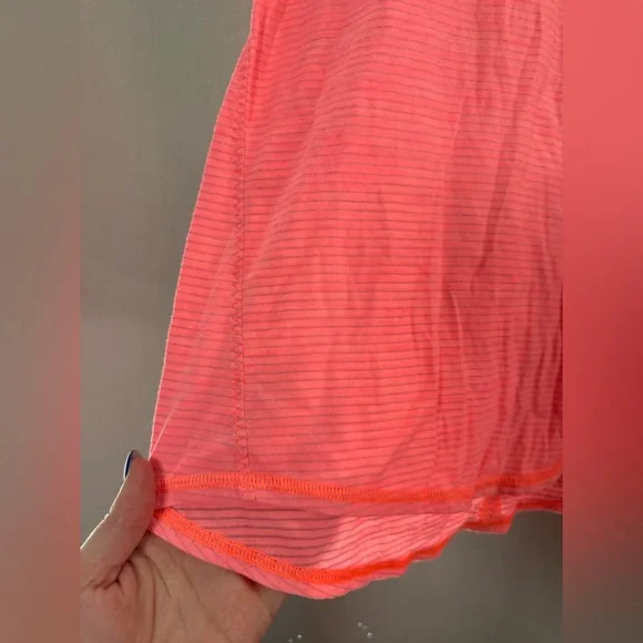 Lululemon Salute The Sun Tank Heathered Yum Yum Pink Racerback - Picture 6 of 8